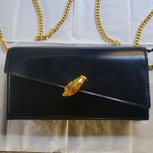 Alexis Bittar chain crossbody black